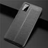 Auto Focus Leather Pattern Soft TPU Back Case Cover for Oppo A92 thumb 3