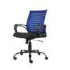 Office Chair: Blue Executive Office Chair, Mesh Back Support thumb 3