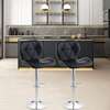 Bar stool: Black Adjustable Swivel Barstool thumb 6
