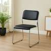 Chrome Leather Visitor’s Chair thumb 2