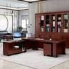 2 M L Shaped Mahogany Executive Office Desk thumb 12