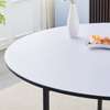 Portable Foldable Tables: Round Foldable Dining Table thumb 1