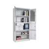 Cabinet : 2-Door Metallic Office Filing Cabinet With Safe thumb 1