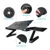 Laptop Stand With Cooling Fan Adjustable Folding thumb 0