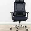 Office Chair:  Black Modern Mesh Seat thumb 1