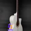 Cowboy Pearl White Concert Size 37 Inch Acoustic Guitar thumb 4