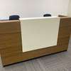 1.4 M Wooden Reception Desk With Drawers thumb 7