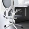 Office Chair: Gray Swivel Office Task Seat thumb 2