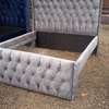 5*6 modern chesterfield bed made by hardwood thumb 1