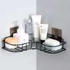 Bathroom corner organizer  available in black thumb 1