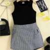 2pcs ribbed top + skirt thumb 1