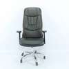 Office Chair : Generic Black Leather Office Chair thumb 1
