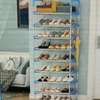 Portable metallic shoe racks thumb 1