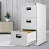Office Cabinet: Three-Tier Vertical Modern File Cabinet thumb 1