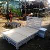 4*6 White Pallet Bed thumb 3