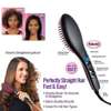 Ceramic Brush Hair Straightener Electric Comb thumb 0