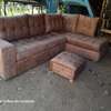 Brown 6seater l seat made by order thumb 2