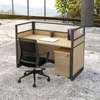 Office Workstation : Modern 1-way Office Workstation thumb 0