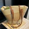Papyrus Straw Woven Beach Bag thumb 6