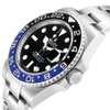 Rolex GMT Master II Batman Blue Black Bezel Steel Watch thumb 2
