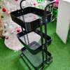 Multi-functional movable trolley storage rack thumb 2