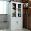 File Cabinet: 5-tier Locking Storage Cabinet With Glass thumb 0