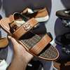 Legitimate geniune leather unisex designer sandals thumb 7