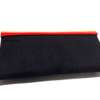 Womens Black Jute with red maasai clutch with earrings thumb 1