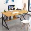 Office Desk; Rectangular Wooden Metal Framed Office Desk thumb 1