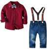 Fashion 2 Piece Clothing Set For Boys Shirt & Jeans 1-6yrs thumb 4