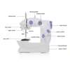 Mini Electric Sewing Machine Household Sewing Machine With Light - White thumb 2