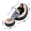 Inflatable seat with footrest thumb 3