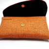 Womens Brown Maasai Clutch with choker necklace thumb 2