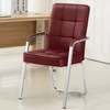 Faux PU Leather Chrome Visitor’s Chair thumb 2