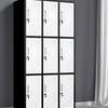 Office Cabinet: Nine Door Metallic Storage Locker thumb 3