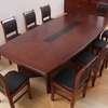 2M Mahogany Conference Table thumb 6