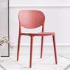 Outdoor Chair; Black Plastic Dining Chair in Marani thumb 4