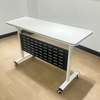 Foldable Training Table With Wheels thumb 1