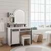Modern Vanity Dressing Table With Led Lights thumb 0