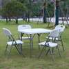 Portable and Foldable 4 Chairs and a Table Dining Set thumb 2