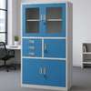 Office Cabinet: Blue Office Storage Cabinet With Safe thumb 0