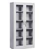 Office Cabinet:  2-Door Full Glass Metallic Office Cabinet thumb 1
