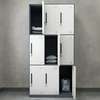 Office Cabinet: Nine Door Metallic Storage Locker thumb 4