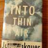 Into Thin Air by Jon Krakauer thumb 0