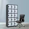 Durable 15-Door Steel Locker for School and Staff Use thumb 1