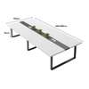 Office Table : 2.4 Meter Boardroom Meeting Office Table thumb 1
