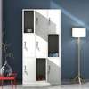 Metal Locker Cabinet with 9 Doors – Steel Wardrobe thumb 3