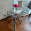 Round Clear Glass Coffee Table thumb 4