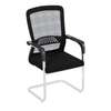 Office Chair: Non-swivel Mid-back Ergonomic Conference Chair thumb 3