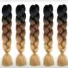 3 tone ombre braiding hair or extension thumb 0